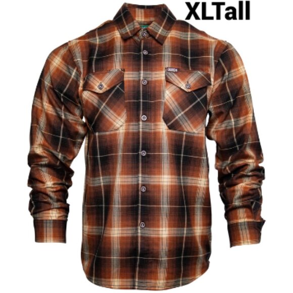 DIXXON Flannel IRISH GOODBYE Flannel Shirt - Men's XL Tall